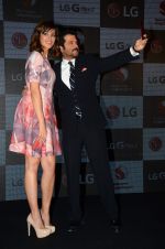 Anil Kapoor and Nargis Fakhri at LG phone launch in J W Marriott on 30th April 2015
